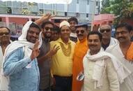 Groom voting in narsinghpur MP