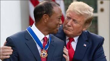 Donald trump awards tiger woods with presidential medal of freedom