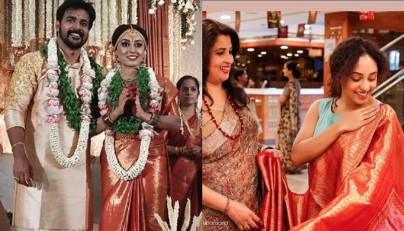 pearle maaney s wedding saree speciality