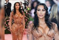 kim kardashian wear hot exclusive body fitting dress for met gala 2019