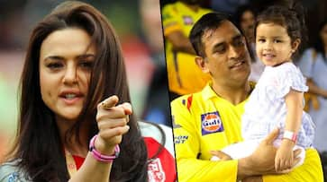 IPL 2019: Preity Zinta warns Dhoni of kidnapping daughter Ziva