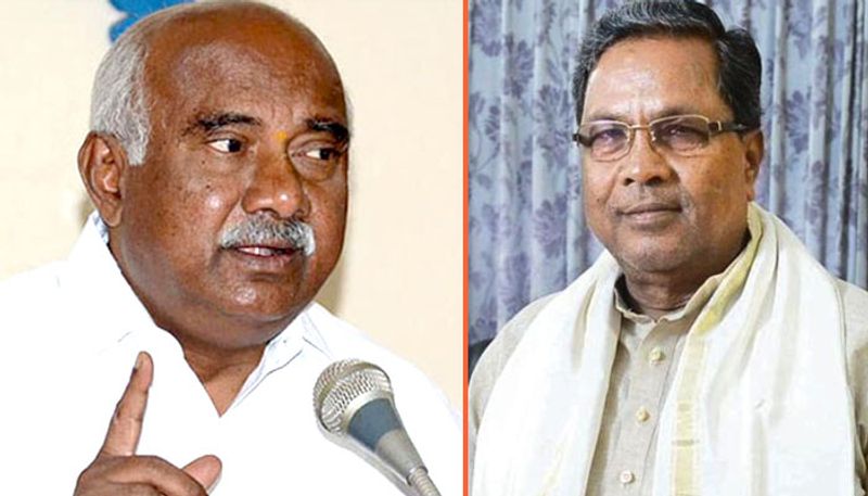 Hunsur bjp candidate praises siddaramaiah govt