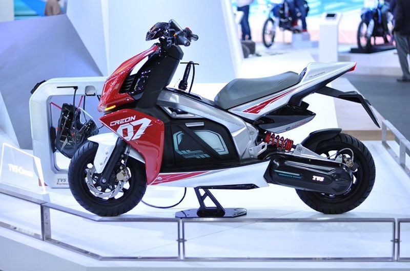 TVS Creon-based electric scooter will launch soon