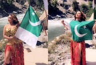 RAKHI SAWANT POSES WITH PAKISTANI FLAG AND SHARE PHOTO