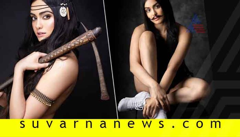 Adah Sharma Pose nude as she announces her Man to Man film