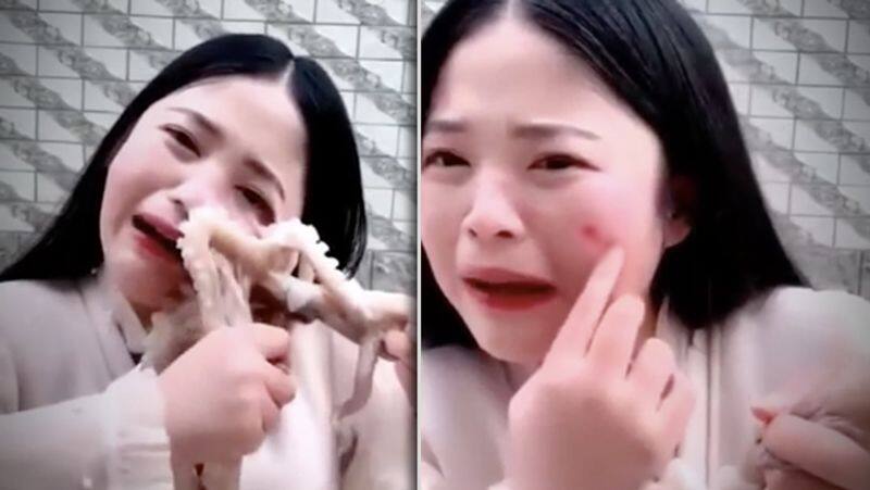 Octopus Bite a Girl Viral Video..