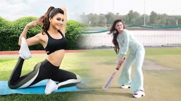 URVASHI RAUTELA PLAYS CRICKET IN ABU DHABI WATCH VIDEO