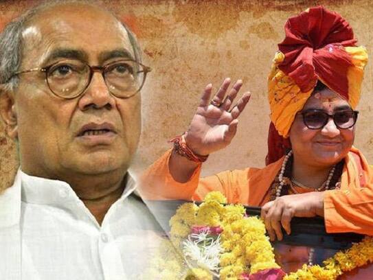 In Bhopal seat fight between pragya and digvijay singh abashed in Dharma