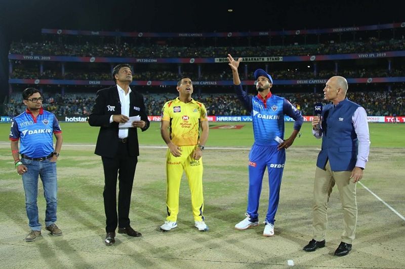 IPL 2nd qualifier CSK  won the toss and elected to field first against Delhi