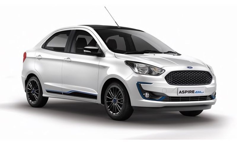 Ford india launch Aspire blue edition with petrol and diesel engine