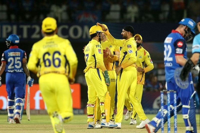 Chennai Super Kings need 147 runs to win against Delhi Capitals