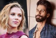 Shahid Kapoor finds Scarlett Johansson hot and wants to watch her taking a shower