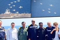 Varuna 19 Indo French bilateral naval exercise concludes with impressive flypast