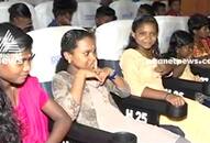 ICFFK Tribal students Kerala watch movie on big screen for first time