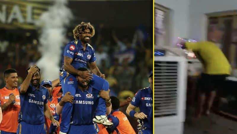 The boy who saw the last minute of the CSK Fails. The thing done is Viral Video..