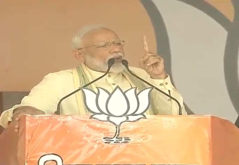 बलिया में बोले पीएम मोदी, गरीबी ही मेरी जाति, चुनाव जीतने के लिए नहीं किया इस्तेमाल
