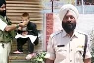 CRPF jawan feeding child in Jammu Kashmir wins heart, video goes viral