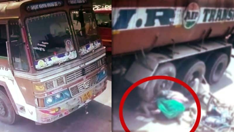 Lorry Accident CCTV Video