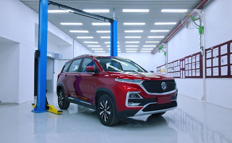 MG hector suv car booking opens officialy