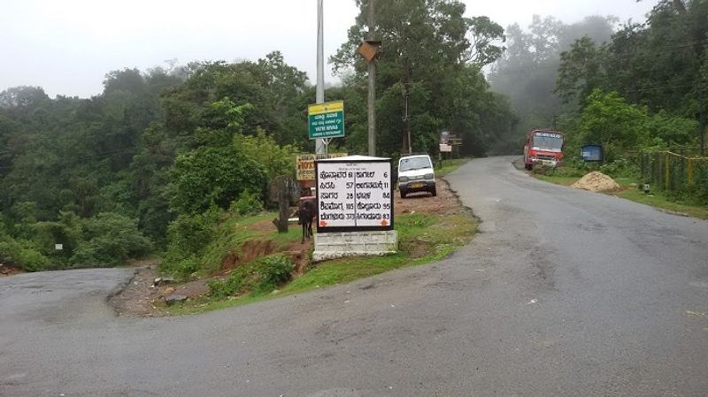 More than one lakh Trees Cut for the Development of Agumbe Ghat grg 