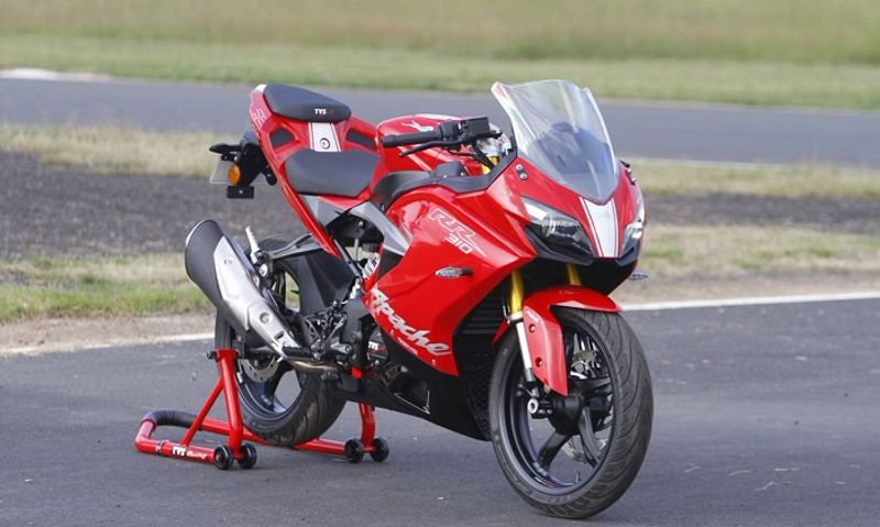 TVS will launch upgrade Apache RR 310 bike in India soon