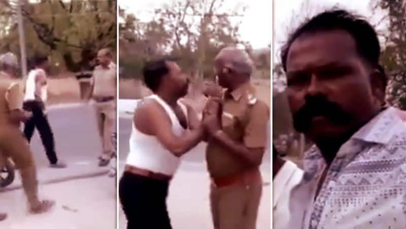 Man Clash with Police Video..