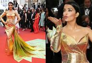 Cannes 2019: Aishwarya Rai turns into golden mermaid, dons fish-cut dress