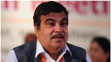 Union minister Nitin Gadkari unwell; sits during national anthem at public event