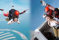 urvashi rautela share her skydive photos from dubai