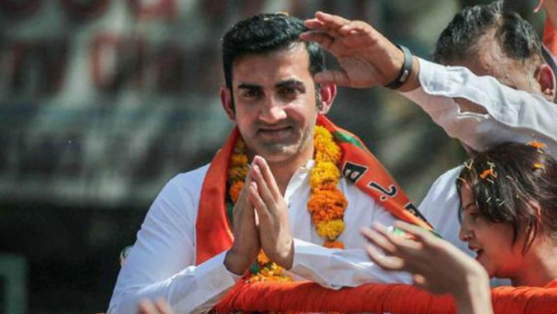 Loksabha result 2019 Cricketer turned BJp candidate Guatam gambhir won east delhi constituency