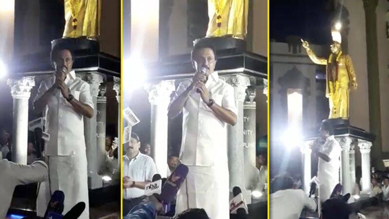 Stalin Speech in Arivalayam video..