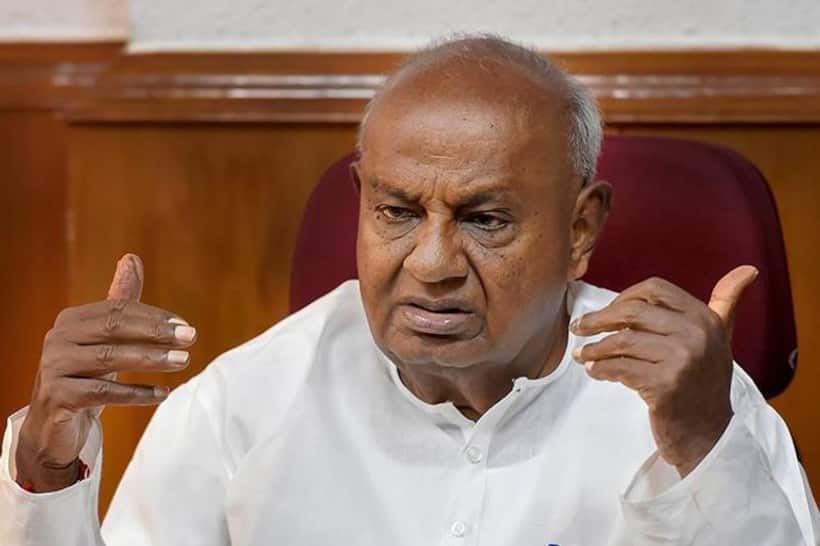 Kumaraswamy has complete backing of DK Shivakumar to become CM again: HD Devegowda
