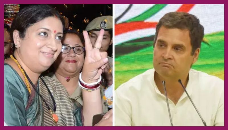 Smriti Irani has finished Gandhi family: Amethi paanwala Viral Video AKP