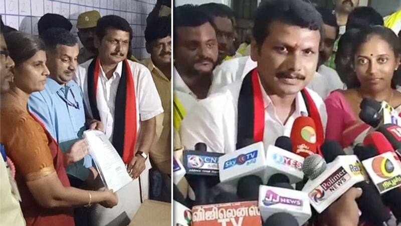 DMK Senthil Balaji Byte Video..