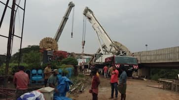 Kerala 65 year old Nagampadam Railway overbridge finally demolished