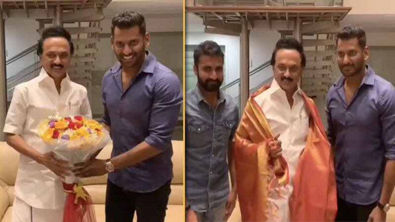 Vishal Met Stalin Video..