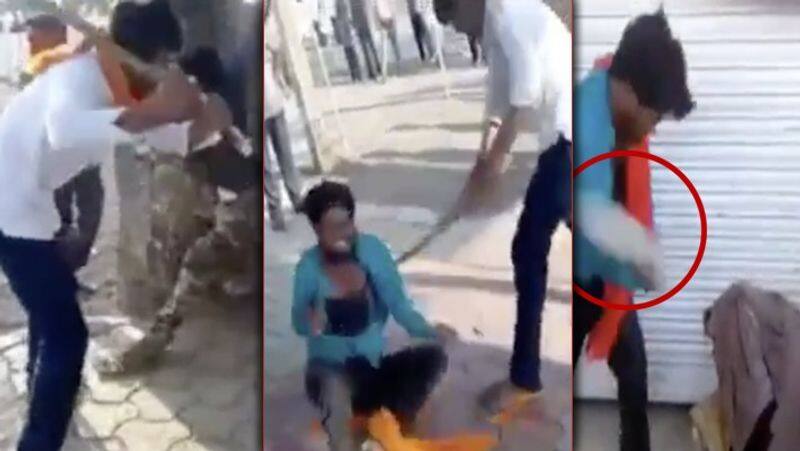 The young people who beat their wife with a whip ..Video