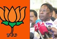 Puducherry CM Narayanasamy accuses BJP forgetting Tamil Nadu party says open your eyes