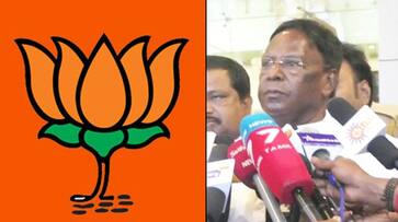 Puducherry CM Narayanasamy accuses BJP forgetting Tamil Nadu party says open your eyes