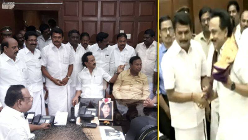 DMK MLA Swearing Video..