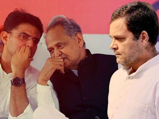 Rajasthan Top two Leaders Meet Rahul Gandhi Amid Congress 'Crisis Within Crisis'