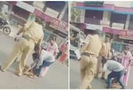 Two Kerala police officers suspended beating man public