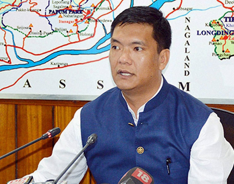 Arunachal does not share a direct border with China but with Tibet says cm Pema Khandu ckm