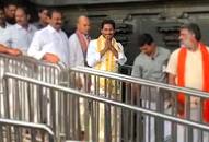 Jaganmohan Reddy offers prayers to Lord Venkateswara in Tirumala before swearing-in ceremony