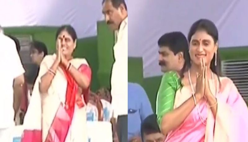 YS Vijayamma  Fires  On  KCR Government  lns