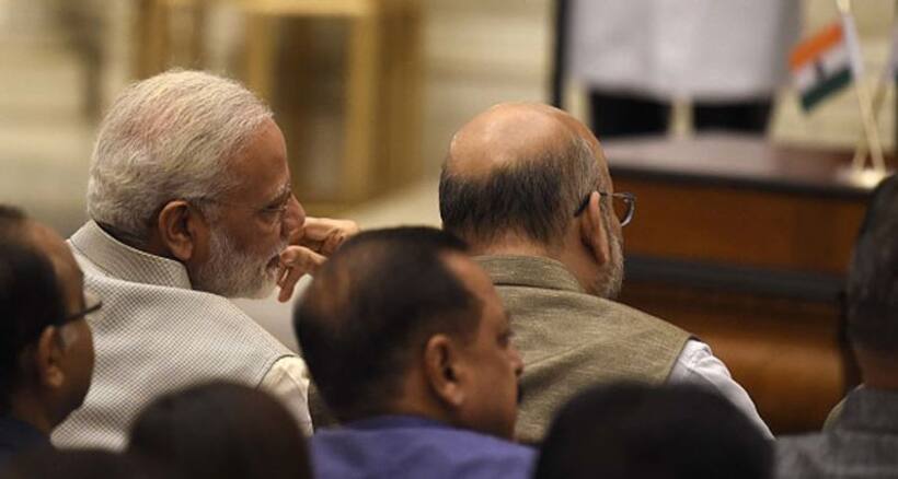 शपथ ग्रहण से पहले नए मंत्रियों के साथ पीएम मोदी की चाय पर चर्चा