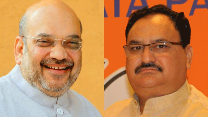 BJP President JP Nadda meets Shah as Haryana gets hung assembly