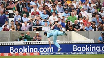 Watch Ben Stokes takes stunning catch World Cup 2019 Twitterati laud England all-rounder