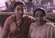 ASHA BHOSLE THANKS SMRITI IRANI TO SAVING HER FROM RUSH AT RASHTRAPATI BHAVAN