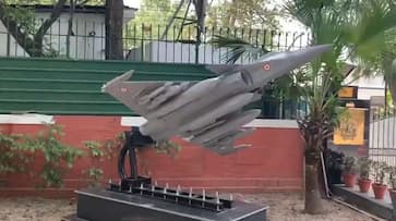 IAF erects Rafale replica outside Air Chief house, right in front of Congress Headquarter